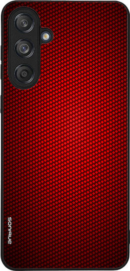 Sonique Carbon Serie Hülle für Samsung Galaxy M55 5G Rot