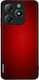 Калъф Sonique Carbon Series за Realme C61 4G Realme C63 4G Червен