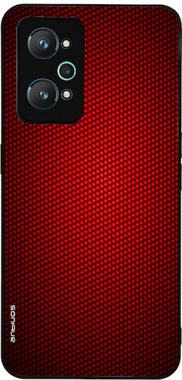 Sonique Carbon Series Case for Realme GT Neo 2 5G, Realme GT 2 5G, Realme GT Neo 3T 5G Red