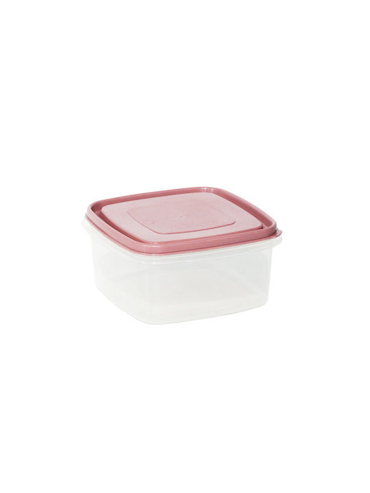 Viomes Lunchbox Kunststoff Rosa Geeignet für die Mikrowelle 1Stück