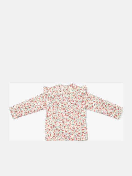 Little Dutch Flowers Kids Swimwear Long Sleeve Shirt Multi-colour