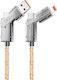 XO USB-C to Lightning Cable 60W Γκρι 1m (NB276)