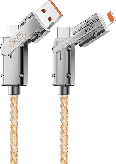 XO USB-C to Lightning Cable 60W Γκρι 1m (NB276)
