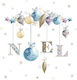 Weihnachtsserviette Decoupage Noel 1 Stk