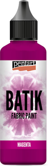 Vopsea Batik 80 ml Pentart Țesătură Batik Roz