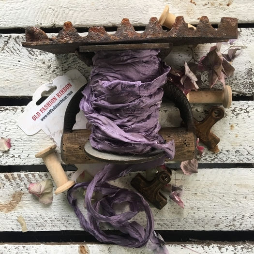 Altes Vintage-Violettband 1,2 m