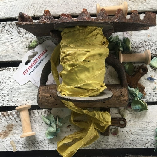 Κορδέλα Old Vintage Mustard 1,2m