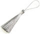 Quasten 5cm Silber 10 Stk