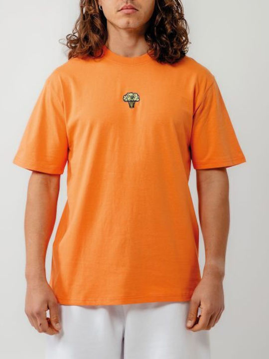 Sharks Are Vegan T-shirt Tangerine