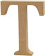 MDF-Buchstabe 13cm Dicke 2cm T