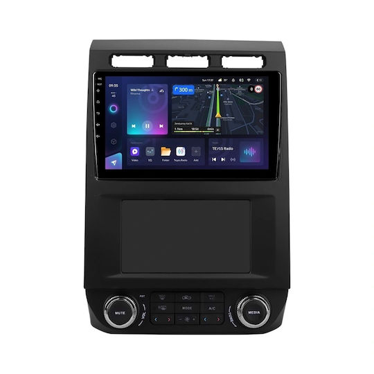 Teyes Ηχοσύστημα Αυτοκινήτου 2DIN (Bluetooth/USB/WiFi/GPS/Apple-Carplay/Android-Auto) με Οθόνη Αφής 9"