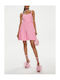Amazonia Summer Mini Dress Pink