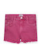 Kids' Shorts/Bermudas Fabric Fuchsia