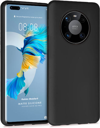 Huse Telefoane Huawei Mate 40 Pro Silicon Jelly Tpu Clar Ultraslim Negru