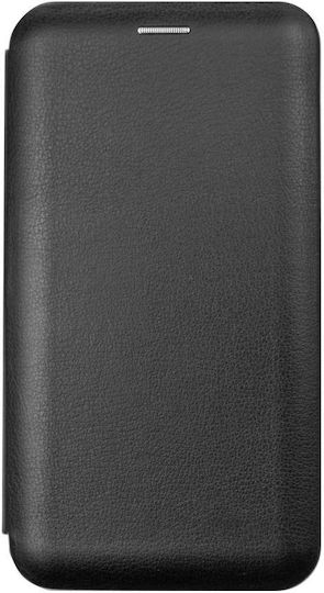 Magnetische Book Handyhülle Xiaomi Redmi 9 Innentasche Karten Schwarz