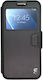 Husă Huawei P Smart 2017 Tip Book Închidere Magnetică Fereastră Gekko S-view Negru