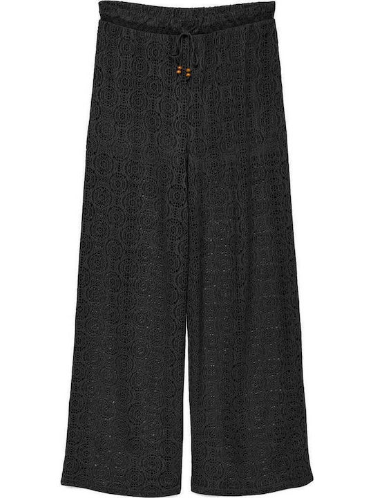 Vero Moda Dama Tesatura Pantaloni Black