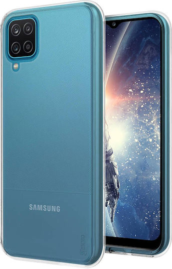 Back Cover Silicon 0.33mm Transparent (Galaxy A12)