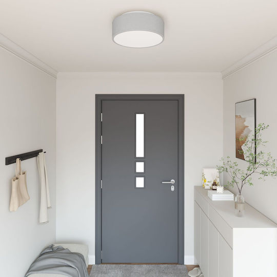 vidaXL Leuchten Deckenleuchte 38cm Gray mit Fassung E27