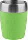 Tefal Glass Thermos Plastic 200ml Lime with Straw and Handle
