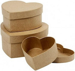 Paper Hearts Set of 3 Pieces