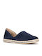 Women's Suede Espadrilles Navy Blue