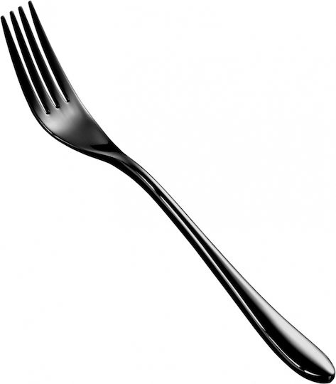 Ready Gabel-Set Tabelle Edelstahl Schwarz 20.2cm 12Stück