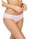 Femei Slip 3Pack White-fuchsia
