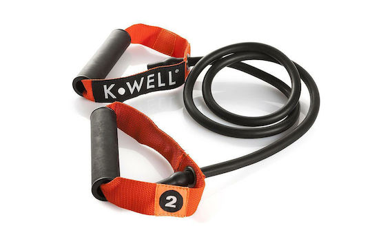 Kwell Resistance Band Gymtube with Handles Black