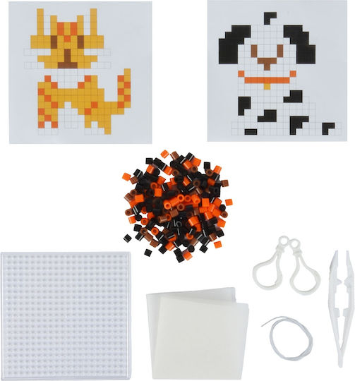 Children's Craft Set Iron-On Beads Colorem Includes Keychain Ages 5 and Up Wper211
