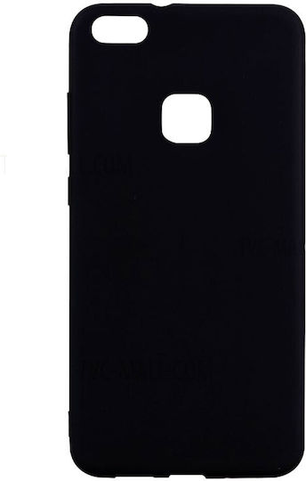 Husă Huawei P10 Lite Silicon Jelly Moale Gekko Ultra-Subțire 0.3mm Fără Amprentă Negru