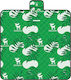 Qunature Qunature Picnic Blanket 2x2cm in Green Color
