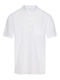 Short-sleeved Linen Shirt in Wide Line White