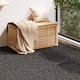 Synthetic Turf in Roll 1x2m and 30mm Height in Black Colour