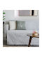 Ravelia Satu Armchair Throw 180x180cm D. Gray