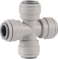 Dmfit Quick Connector Cross Fitting 3/8" Dmfit Quick Connector Cross Fitting 3/8"