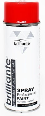Brilliante Spray Farbe Red RAL 3020 400ml