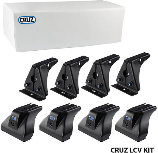 Cruz Legs for Roof Bars Volkswagen Caddy 933-338 4pcs