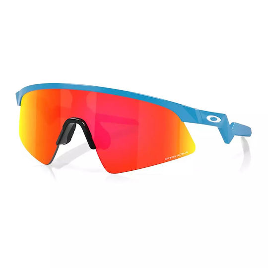 Oakley Cycling Glasses Resistor Sweep with Light Blue Frame & Polarized / Photochromic Lenses