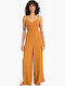 To The Moon Women's One-piece Suit Doeskin Orange