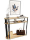 Caprio Consolă Lemn Oak L90xL30xH84buc