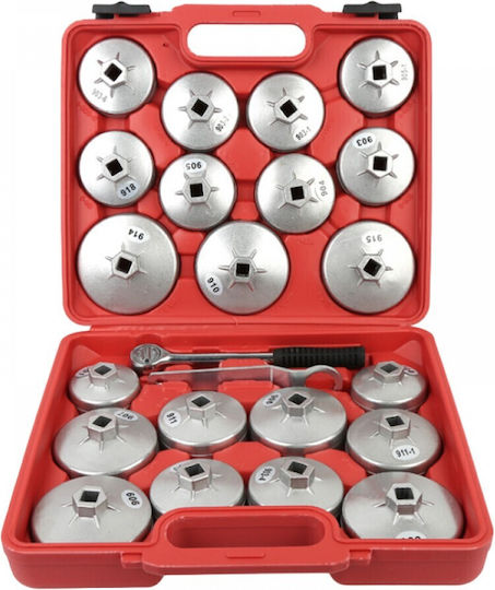 Ölfilterschlüssel-Adapter-Set in Becherform