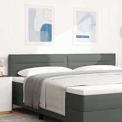 vidaXL Дървено тъмносиво 200x88cm vidaXL Дървено тъмносиво 200x88cm
