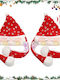Set Led Santa Hats Moving Ears 2pcs