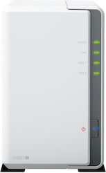 Synology Diskstation DS223J-12T NAS 12TB HDD/SSD Synology Diskstation DS223J-12T NAS 12TB HDD/SSD