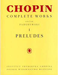 Fryderyk Chopin Institute Chopin Fryderyk Preludes Vol I Paderewski