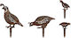 Aberto Design Decorative Garden Metal 4pcs 565TNL1414