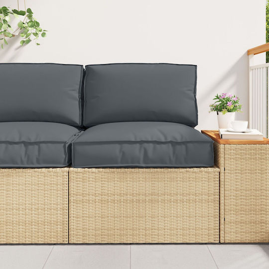 vidaXL Pernă De Canapea Pentru Grădină Antracit 60x60cm