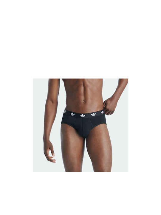 Adidas Originals Brief Ανδρικά Σλιπ Μαύρο 3Pack