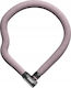 Abus 110cm Motorcycle Chain Lock Motorcycle Chain Lock with 4mm Pin in Pink